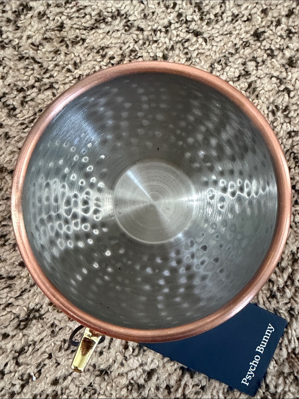 Psycho Bunny Copper Mug with Handle - Picture 2 of 5